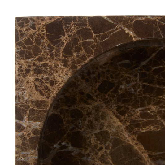 Brown Marble Bowl