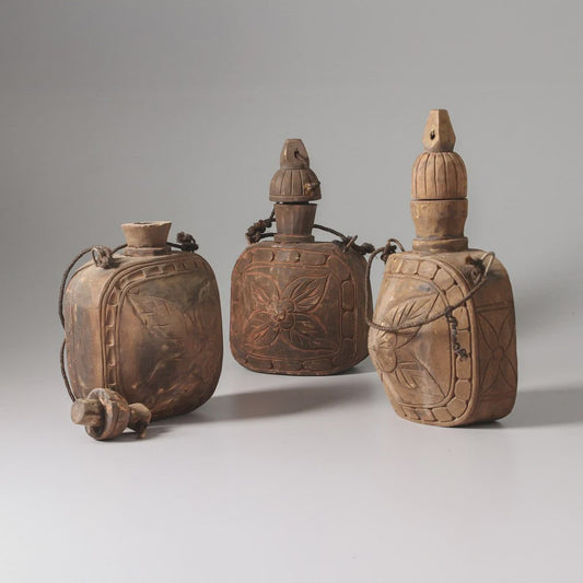 Vintage Indian Water Bottle